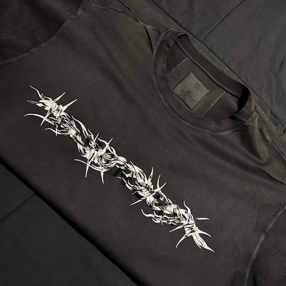 Givenchy 2xl black t for sale like new. Worn only twice